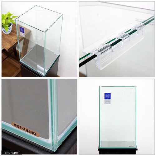 アウトレット品 コトブキ工芸 ガラス水槽 レグラスフラット F-3050(30×30×50cm) 30cm水槽(単体) 小型水槽 訳あり