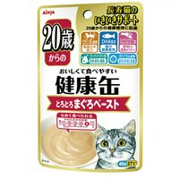 アイシア 健康缶パウチ 20歳からのとろとろまぐろペースト 40g×2袋