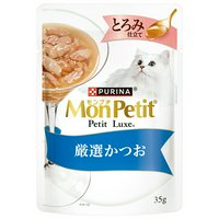 モンプチ プチリュクス とろみ仕立て 厳選かつお 35g×48