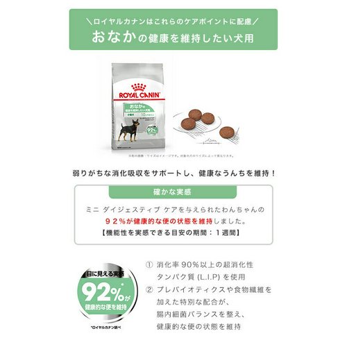 ロイヤルカナン おなかの健康を維持したい 超小型犬小型犬用 ミニ ダイジェスティブケア 3kg×2袋 ジップ付