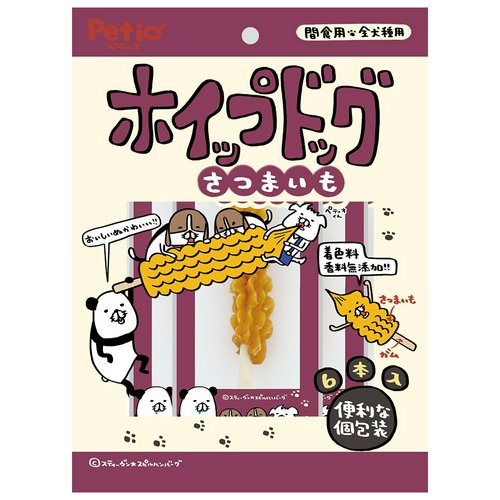 ペティオ ホイップドッグ さつまいも 6本入