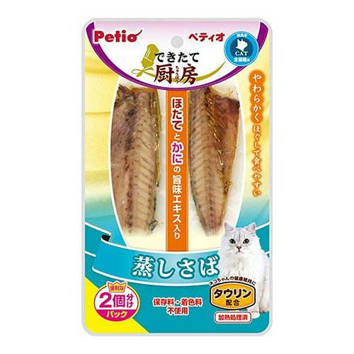 ペティオ できたて厨房 キャット 蒸しさば 35g