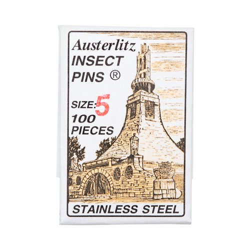 標本針 Austerlitz Insect Pins 5号 100本入り 長さ38mm