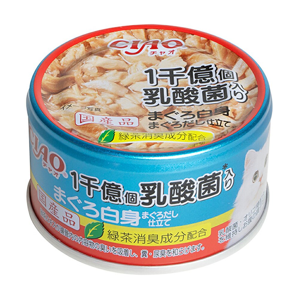 いなば CIAO チャオ 乳酸菌1千億個 まぐろ まぐろだし仕立て 85g×24