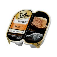 シーバ 一皿の贅沢 しっとりテリーヌ 極上ツナ 75g(37.5g×2個)×6個 キャットフード