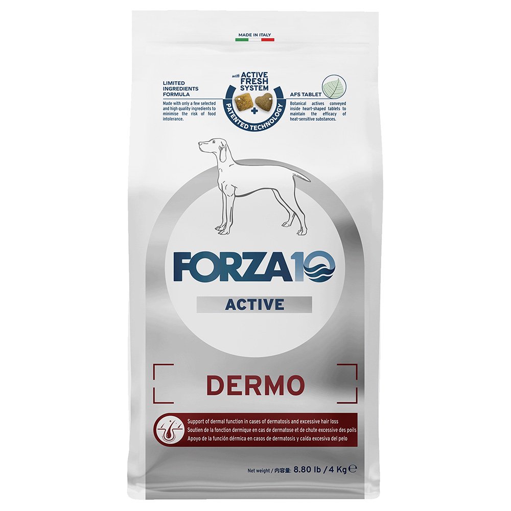 FORZA10(フォルツァ10) アクティブライン デルモ 皮膚ケア 中粒 4kg