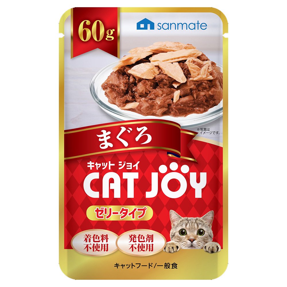 サンメイト CAT JOY パウチ まぐろ 60g キャットフード ウェットフード