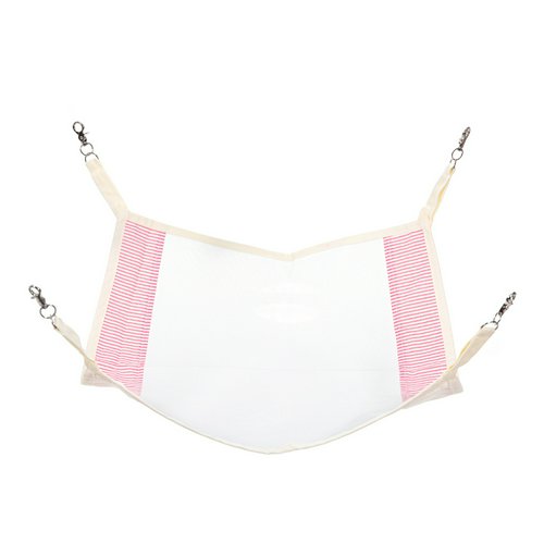 レインボー 24 シンプルメッシュハンモック L ボーダー レッド