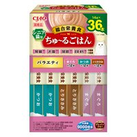 CIAO ちゅ~るごはん BOX シニア猫用バラエティ 14g×36本
