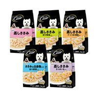 シーザー ささみ 4個パック×5種セット 成犬用 ドッグフード