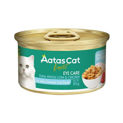 Aatas アタス ツナ&チキン アイケア 80g デイリーディフェンスシリーズ